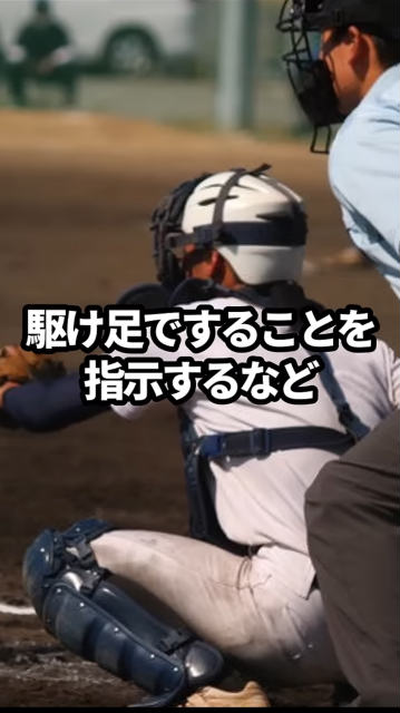 高校野球　代打　主審