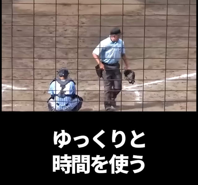 高校野球　代打　主審