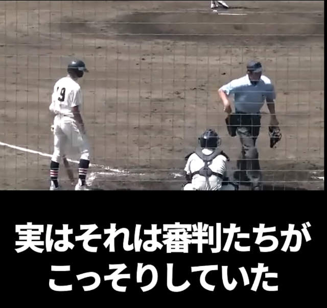 高校野球　代打　主審